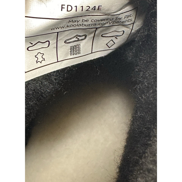 Koolaburra by UGG Koola Mini Hybrid Waterproof Black Suede Boots Womens 6 New - Picture 9 of 11